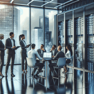 אילוסטרציה לנושא מהפכת ה-IT השקטה: כשהמערכות עובדות לבד – ואתם רק רואים תוצאות